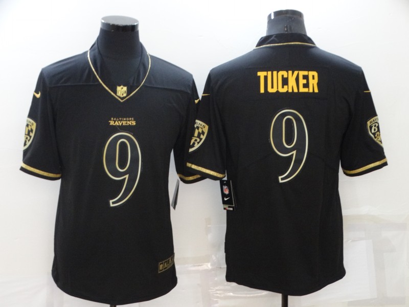 Men's Baltimore Ravens Justin Tucker #9 Back Jersey